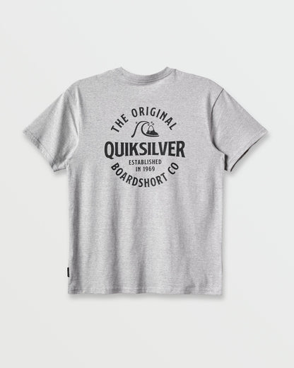 Locked Up Classic T-shirt - Athletic Gray | Quick Silver
