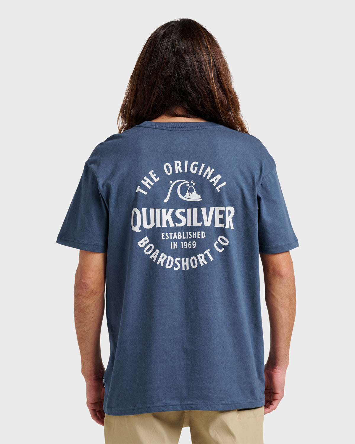 Locked Up Classic T-shirt - Navy | Quick Silver