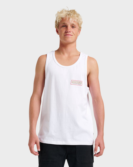 Octo Lock Tank - White | Quick Silver