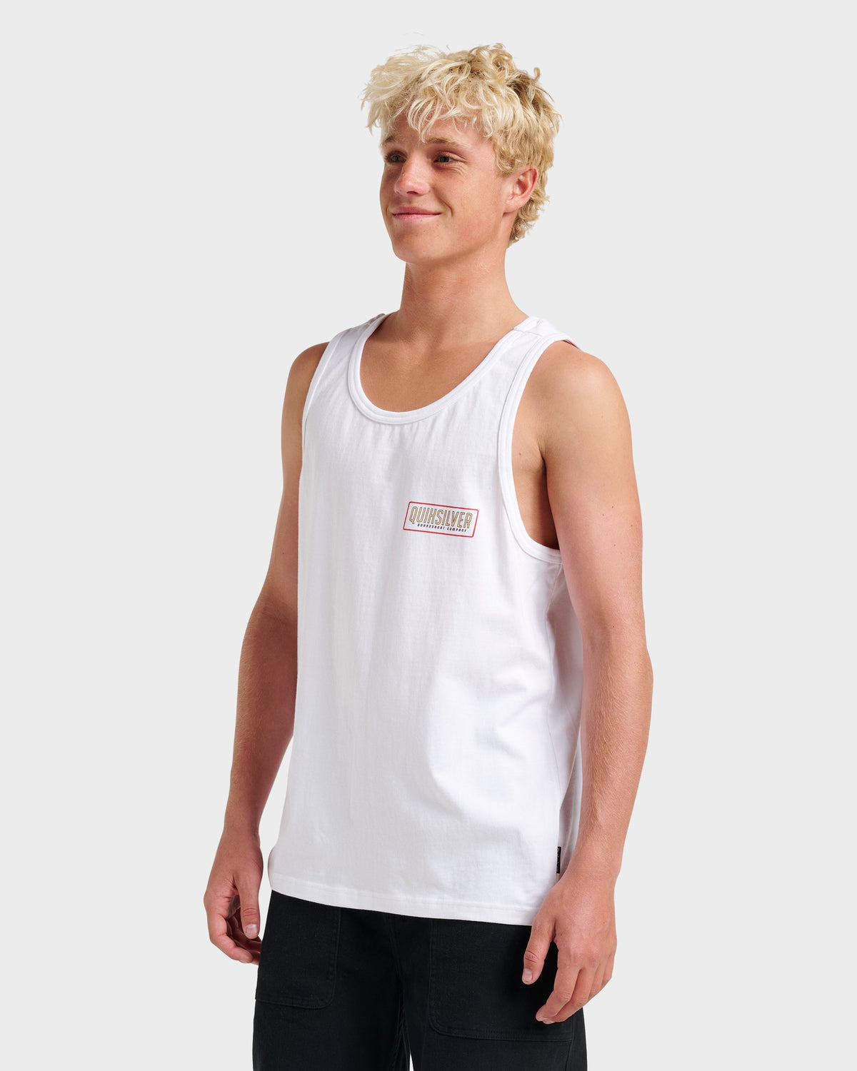 Octo Lock Tank - White | Quick Silver