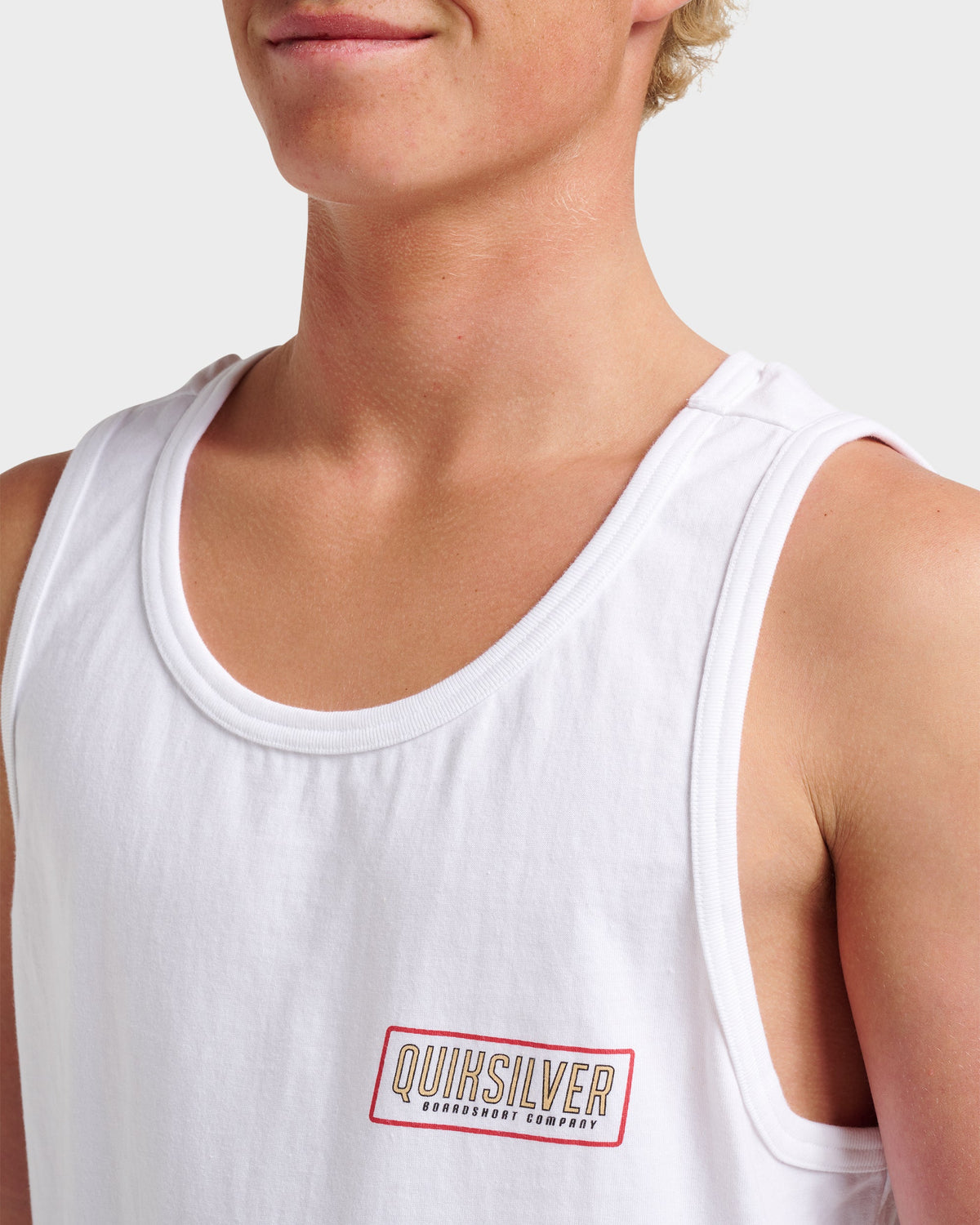 Octo Lock Tank - White | Quick Silver