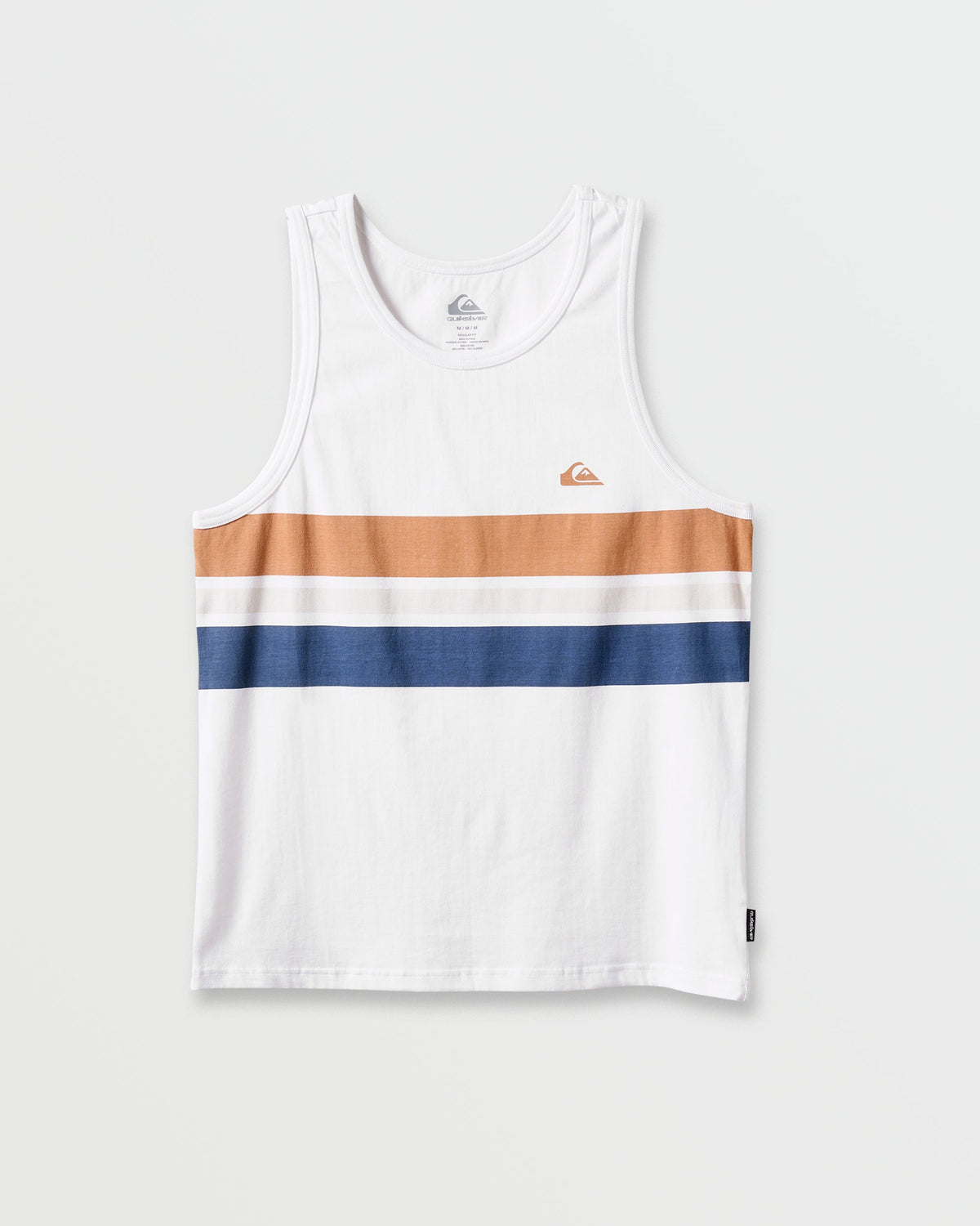 Og Stripe Tank - White | Quick Silver