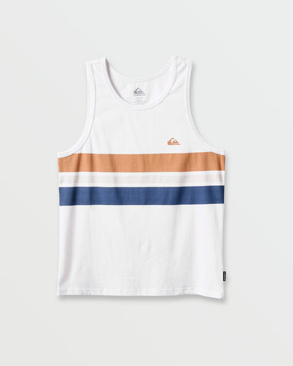 Og Stripe Tank - White | Quick Silver