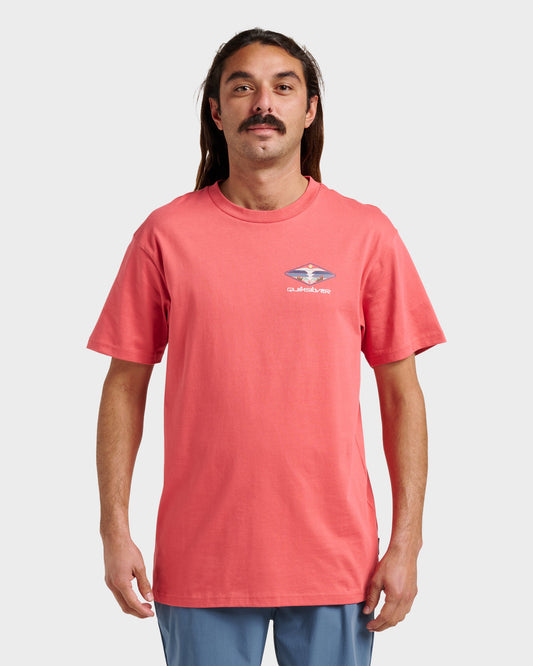 Peak Day Classic T-shirt - Mineral Red | Quick Silver