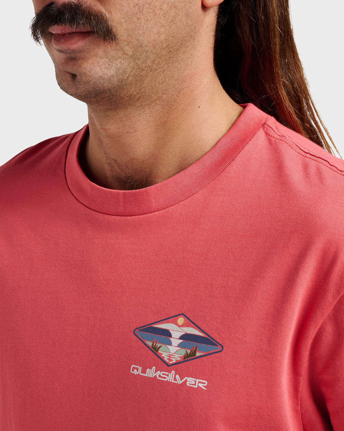 Peak Day Classic T-shirt - Mineral Red | Quick Silver