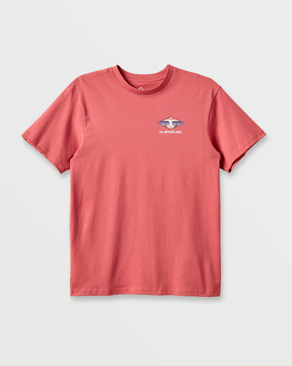 Peak Day Classic T-shirt - Mineral Red | Quick Silver