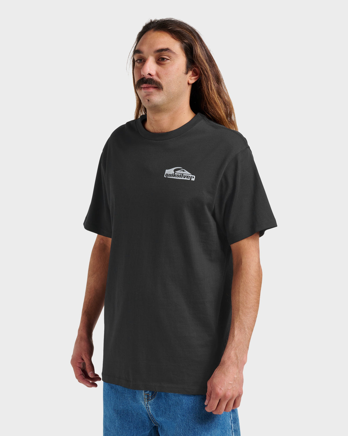 Push Threw Classic T-shirt - Black | Quick Silver