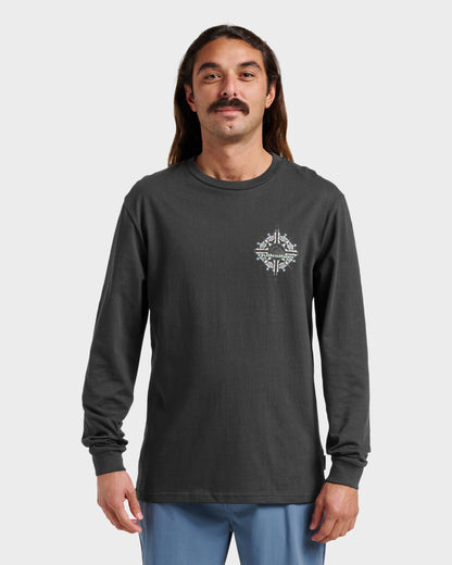 Qs Heat Long Sleeve T-shirt - Black | Quick Silver