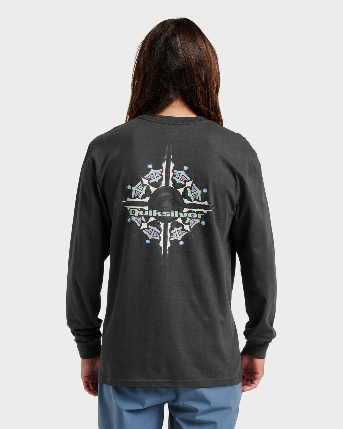 Qs Heat Long Sleeve T-shirt - Black | Quick Silver