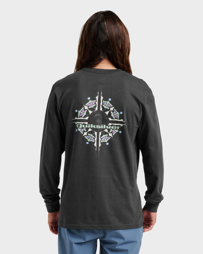 Qs Heat Long Sleeve T-shirt - Black | Quick Silver