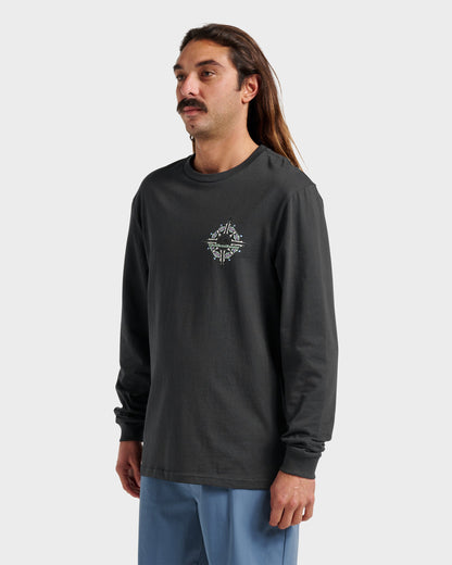 Qs Heat Long Sleeve T-shirt - Black | Quick Silver