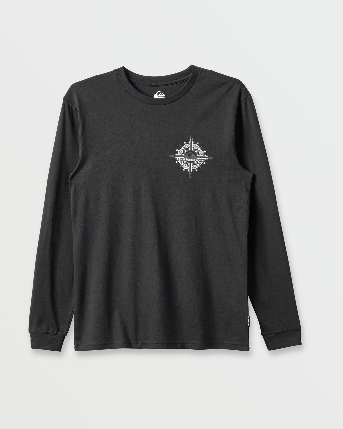 Qs Heat Long Sleeve T-shirt - Black | Quick Silver