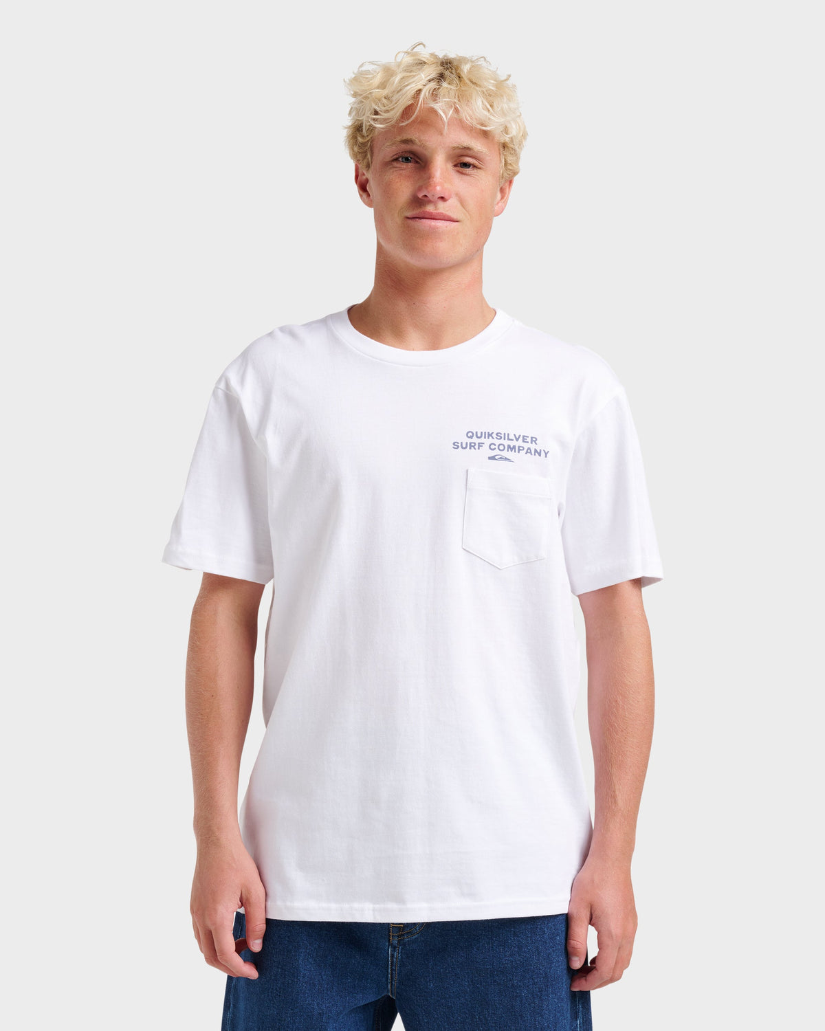 Qs Surf Company Classic T-shirt - White | Quick Silver