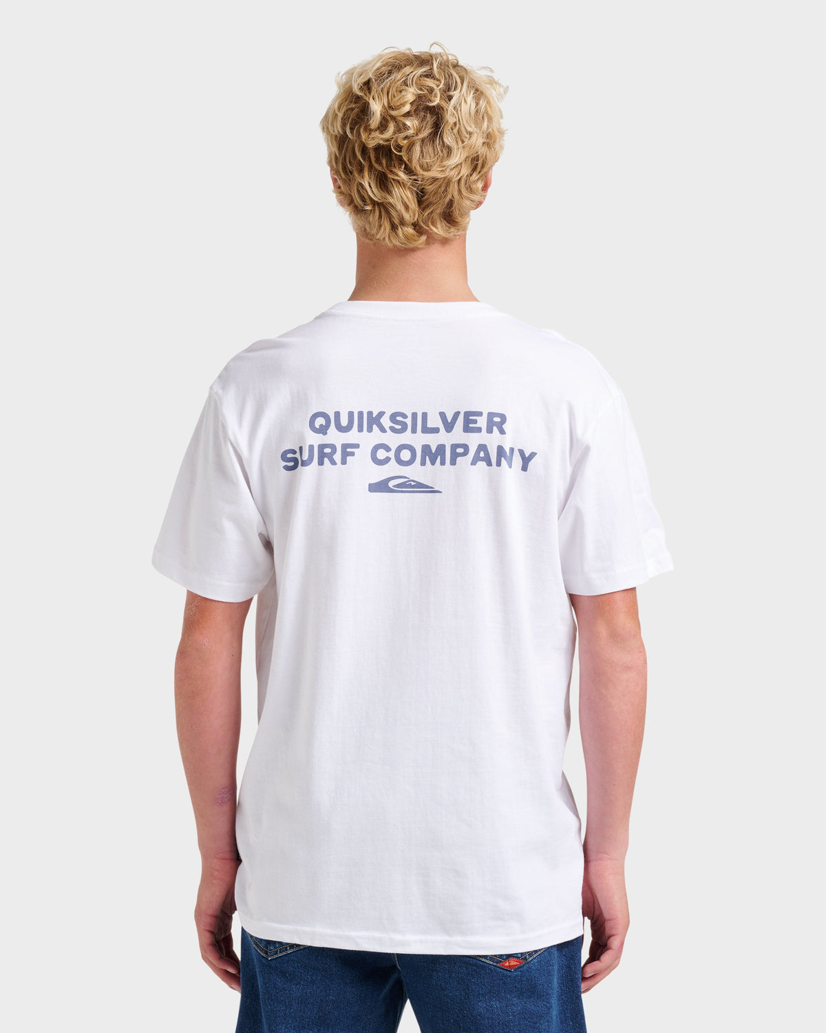 Qs Surf Company Classic T-shirt - White | Quick Silver
