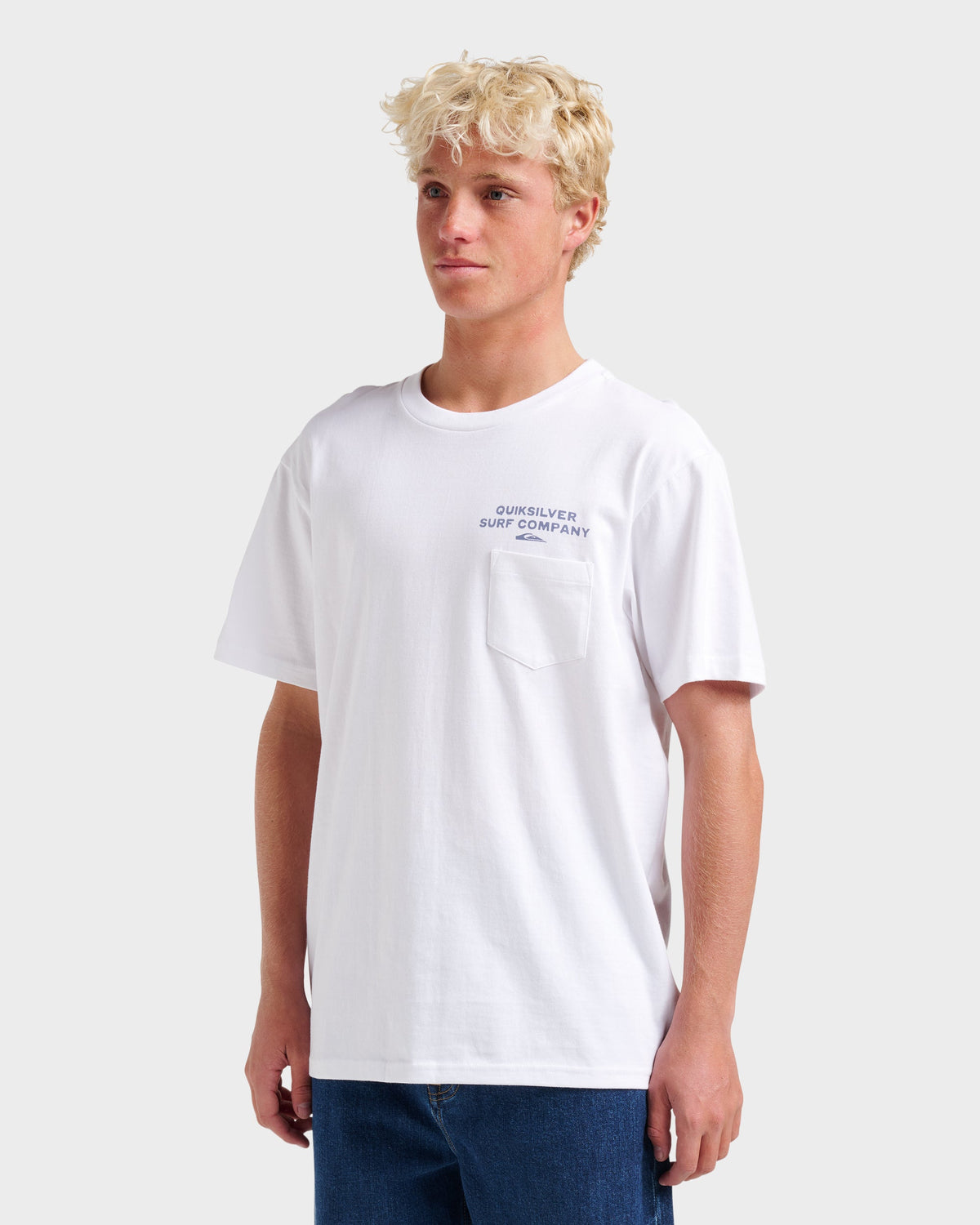 Qs Surf Company Classic T-shirt - White | Quick Silver