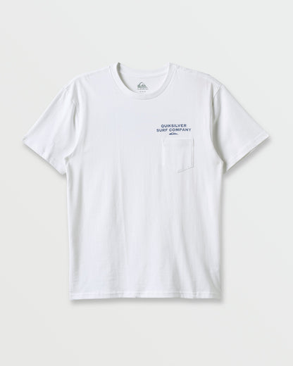 Qs Surf Company Classic T-shirt - White | Quick Silver