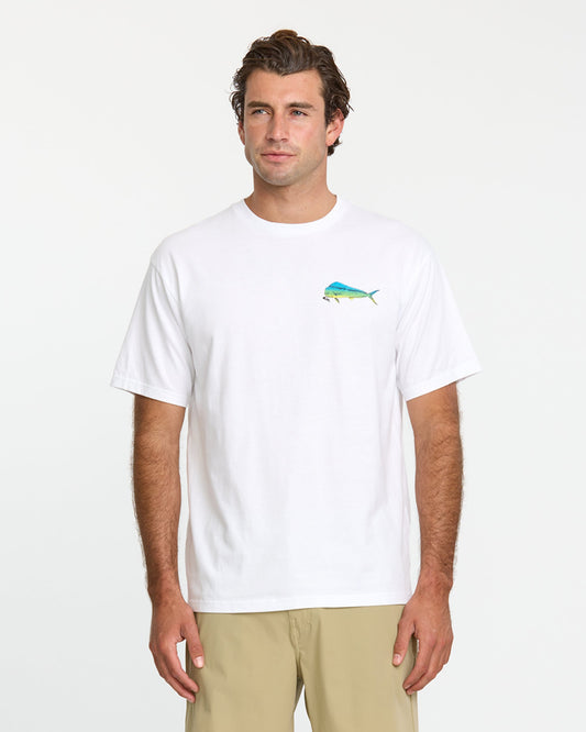 Waterman Quik Hook Classic T-shirt - White | Quick Silver