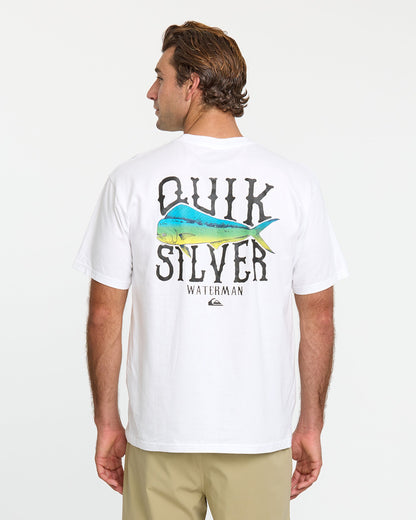 Waterman Quik Hook Classic T-shirt - White | Quick Silver