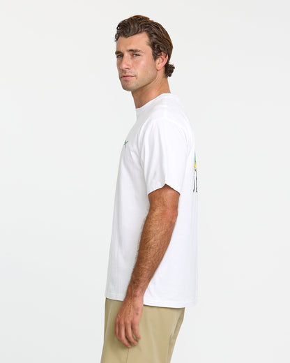 Waterman Quik Hook Classic T-shirt - White | Quick Silver