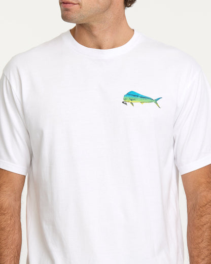 Waterman Quik Hook Classic T-shirt - White | Quick Silver