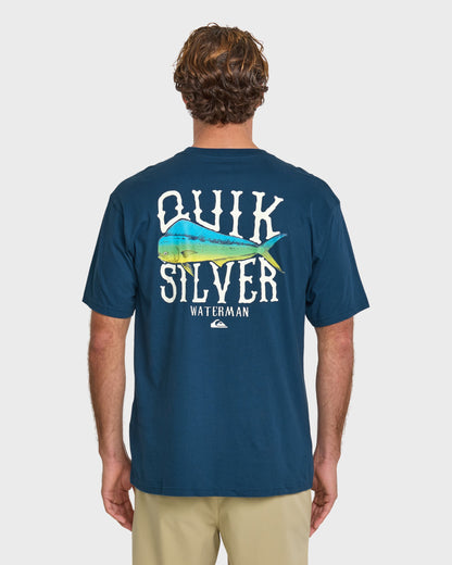 Waterman Quik Hook Classic T-shirt - Wave | Quick Silver
