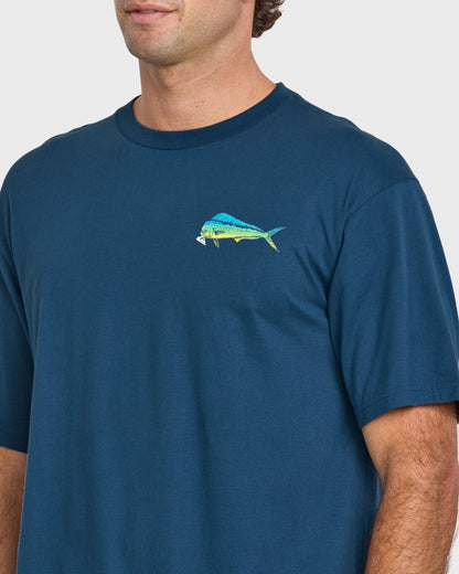Waterman Quik Hook Classic T-shirt - Wave | Quick Silver
