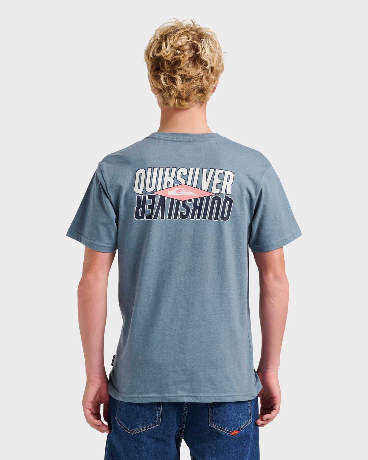 Ride Side Up Classic T-shirt - China Blue Heather | Quick Silver