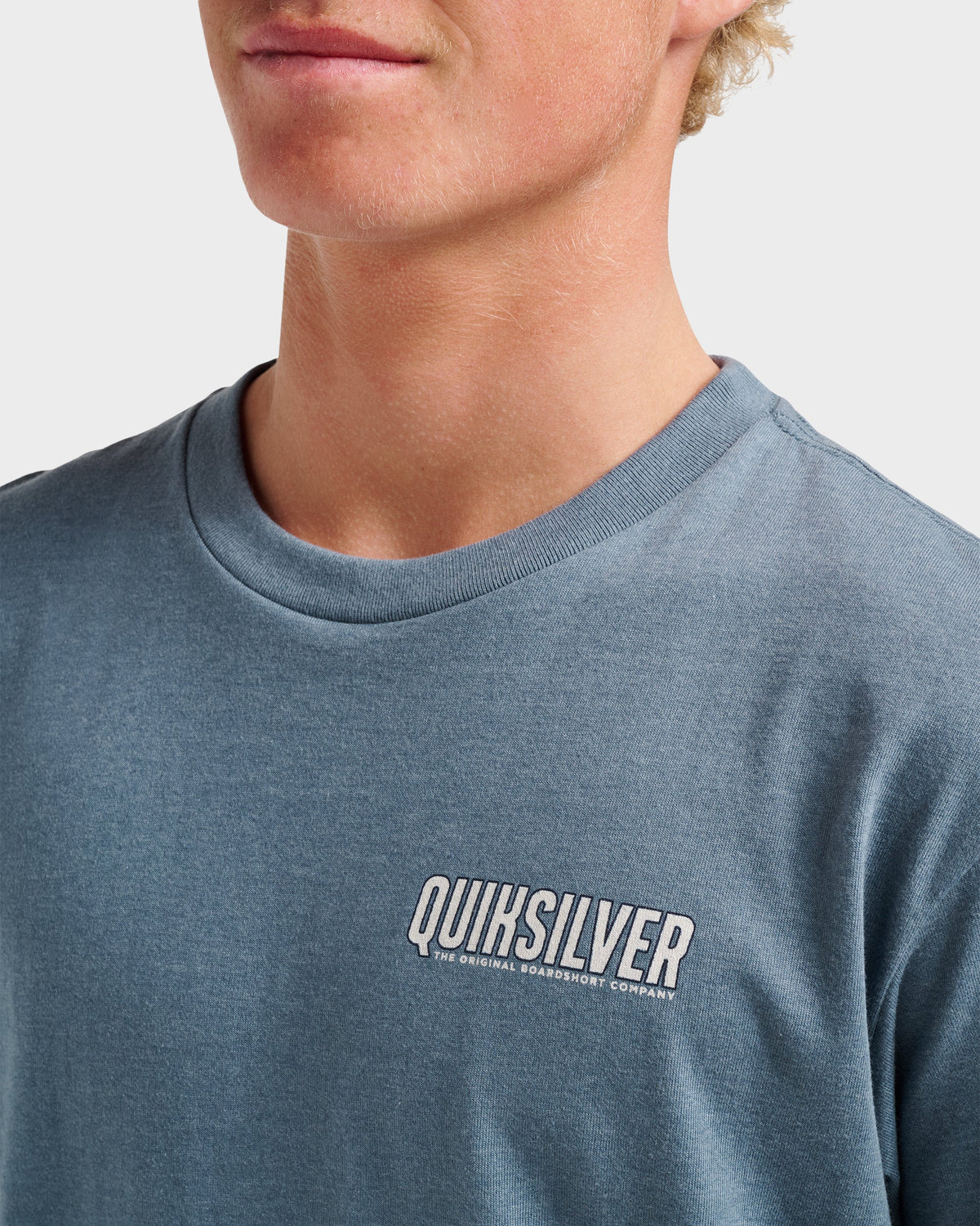 Ride Side Up Classic T-shirt - China Blue Heather | Quick Silver