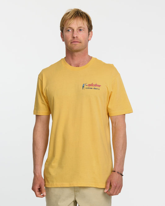 Sign Painter Classic T-shirt - Golden Haze | Quick Silver