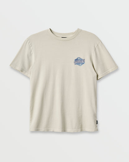 Three Deeppigment Dye T-Shirt - Moonstruck | Quick Silver