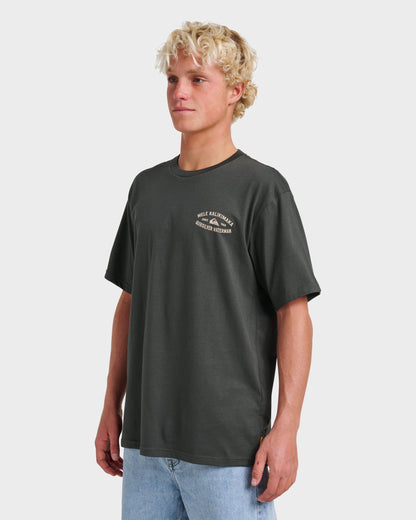 Waterman Tiki Holiday Classic T-shirt - Phantom | Quick Silver
