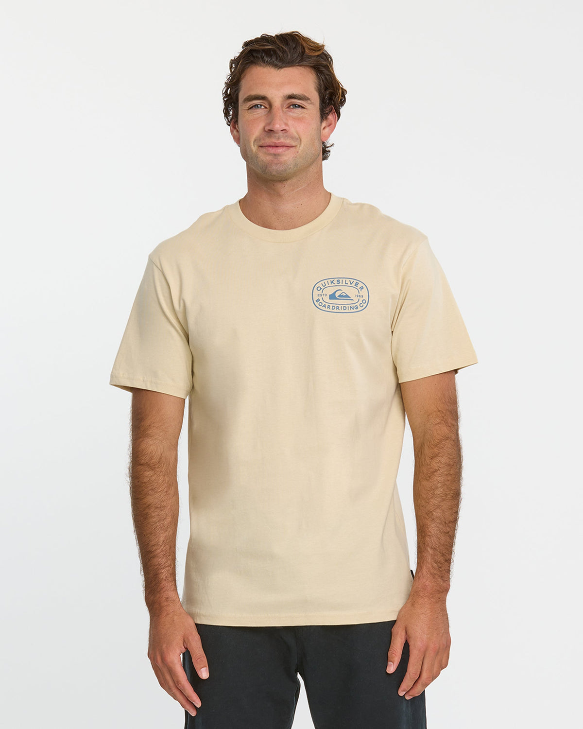 Western Lock T-Shirt - Fog | Quick Silver