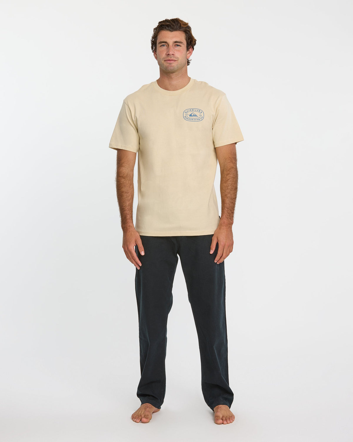 Western Lock T-Shirt - Fog | Quick Silver