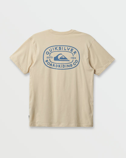 Western Lock T-Shirt - Fog | Quick Silver