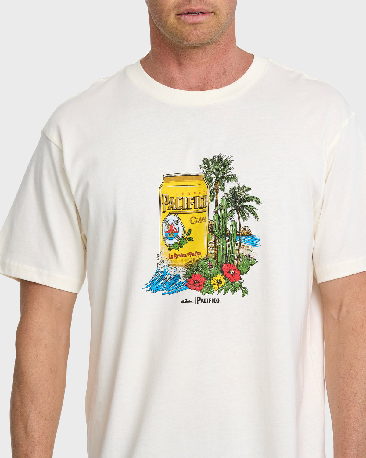 Quiksilver x Pacifico Sunstroke T-Shirt - Tofu | Quick Silver