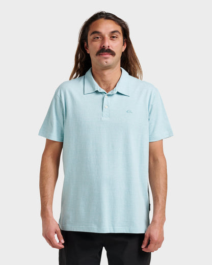 Sunset Cruise Polo Shirt - Dusty Turquoise | Quick Silver