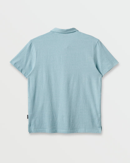 Sunset Cruise Polo Shirt - Dusty Turquoise | Quick Silver