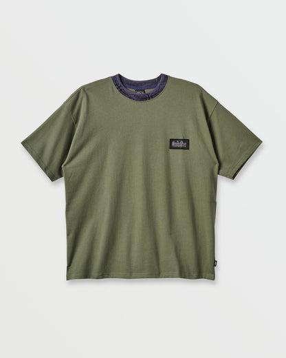 Mercury Ringer T-shirt - Dusty Olive | Quick Silver