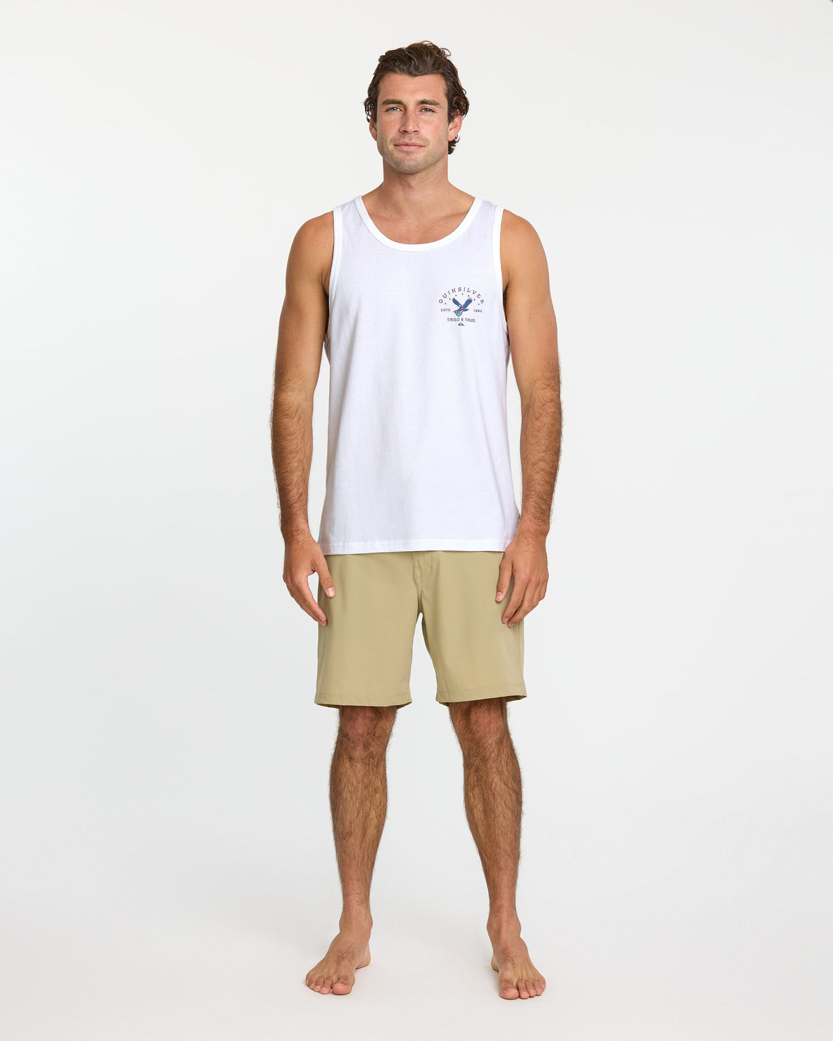 Eagle Usa Tank - White | Quick Silver