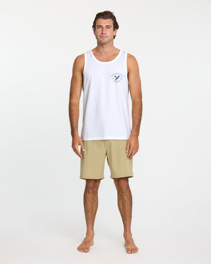 Eagle Usa Tank - White | Quick Silver
