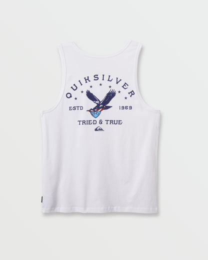 Eagle Usa Tank - White | Quick Silver