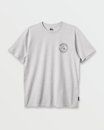 Bubbles T-Shirt - Silver White Heather | Quick Silver