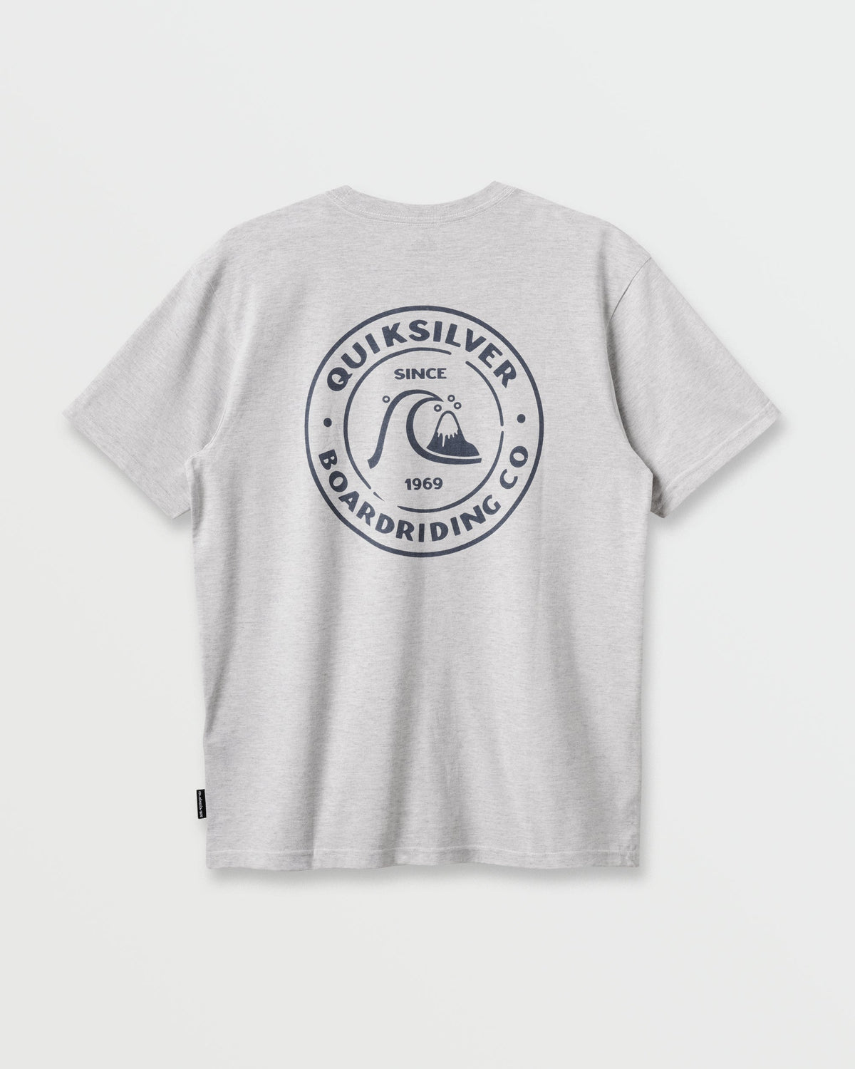 Bubbles T-Shirt - Silver White Heather | Quick Silver