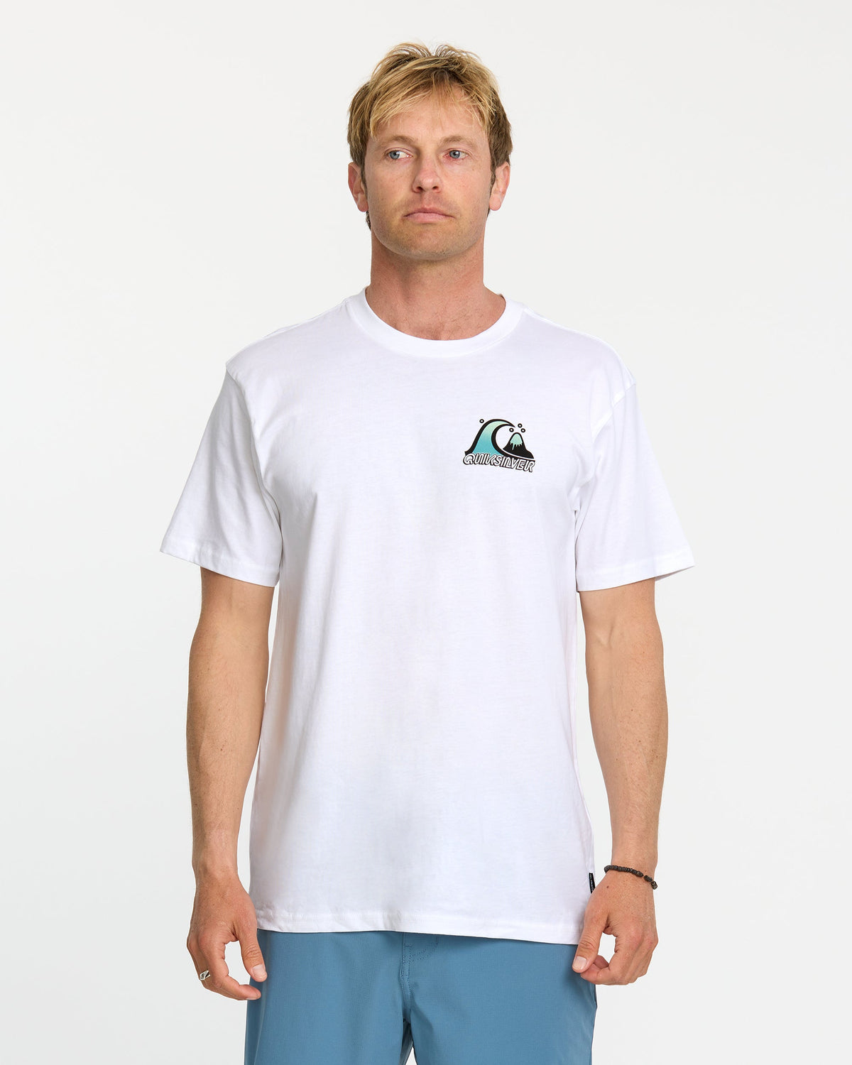 Bubble Fade T-Shirt - White | Quick Silver