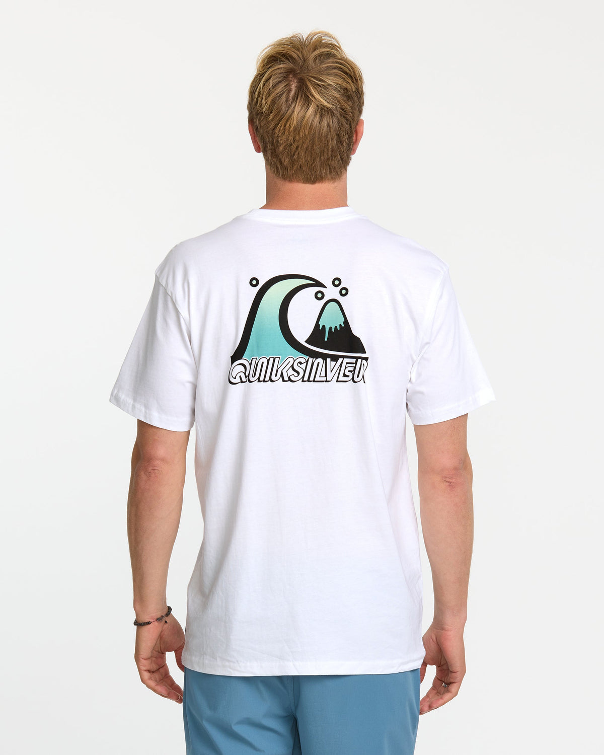 Bubble Fade T-Shirt - White | Quick Silver