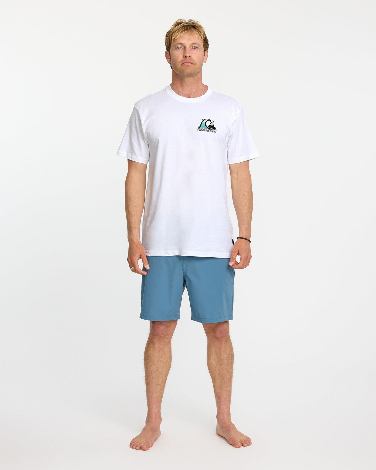 Bubble Fade T-Shirt - White | Quick Silver