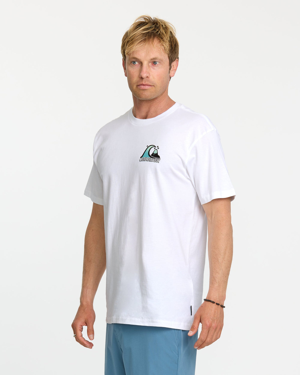 Bubble Fade T-Shirt - White | Quick Silver