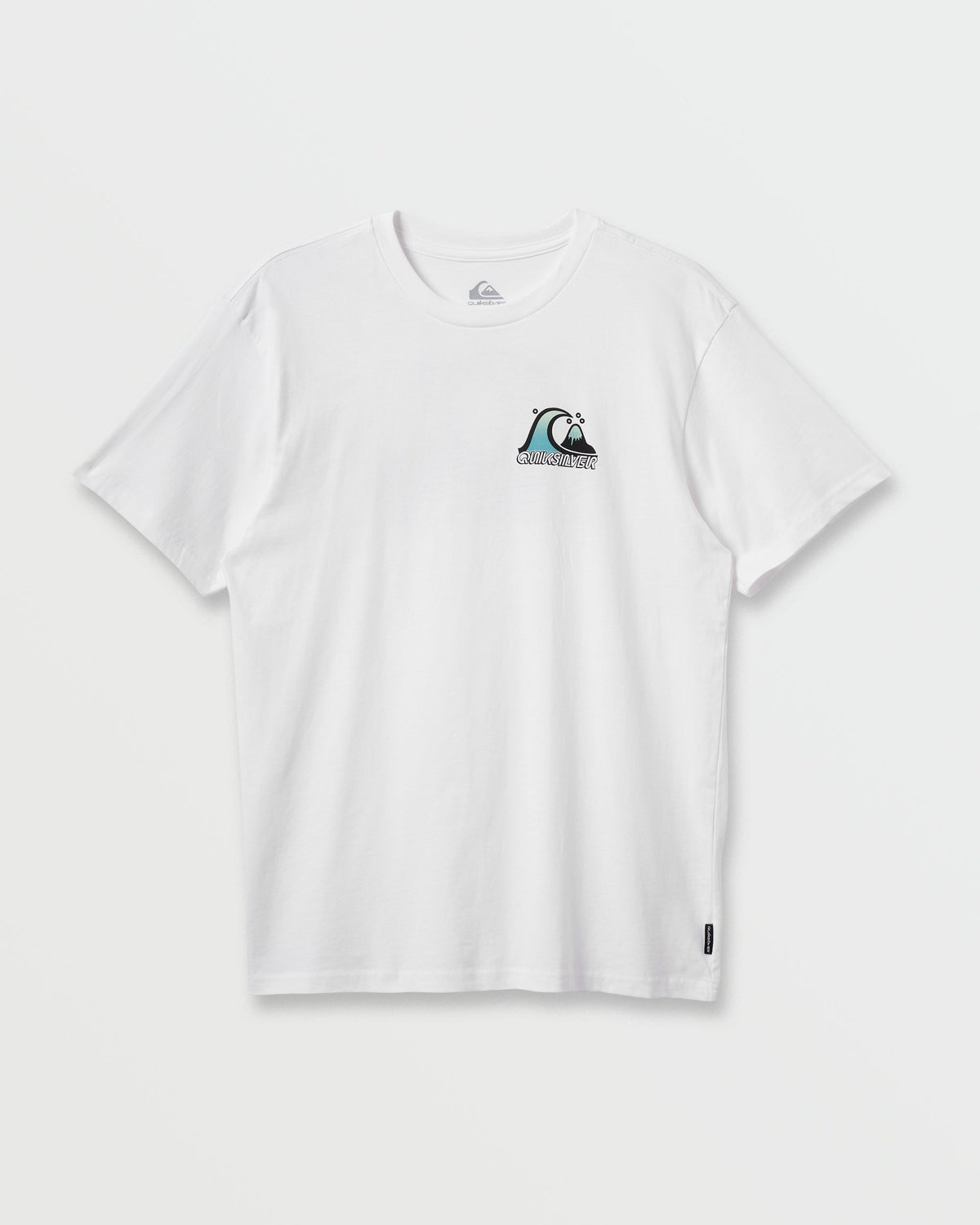 Bubble Fade T-Shirt - White | Quick Silver
