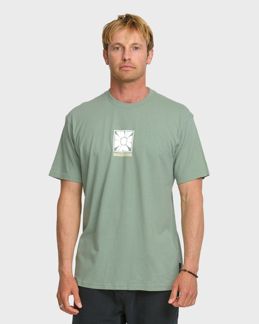 Bloomy Stw T-Shirt - Herb | Quick Silver
