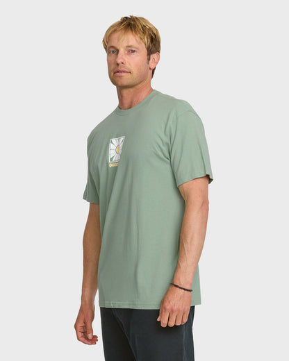Bloomy Stw T-Shirt - Herb | Quick Silver